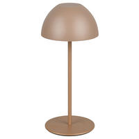 Reality LED Tischleuchte ORTIZ kaffee Kunststoff H: ca. 2 cm 1 Brennstellen Ortiz - kaffee (2,00cm) - Reality