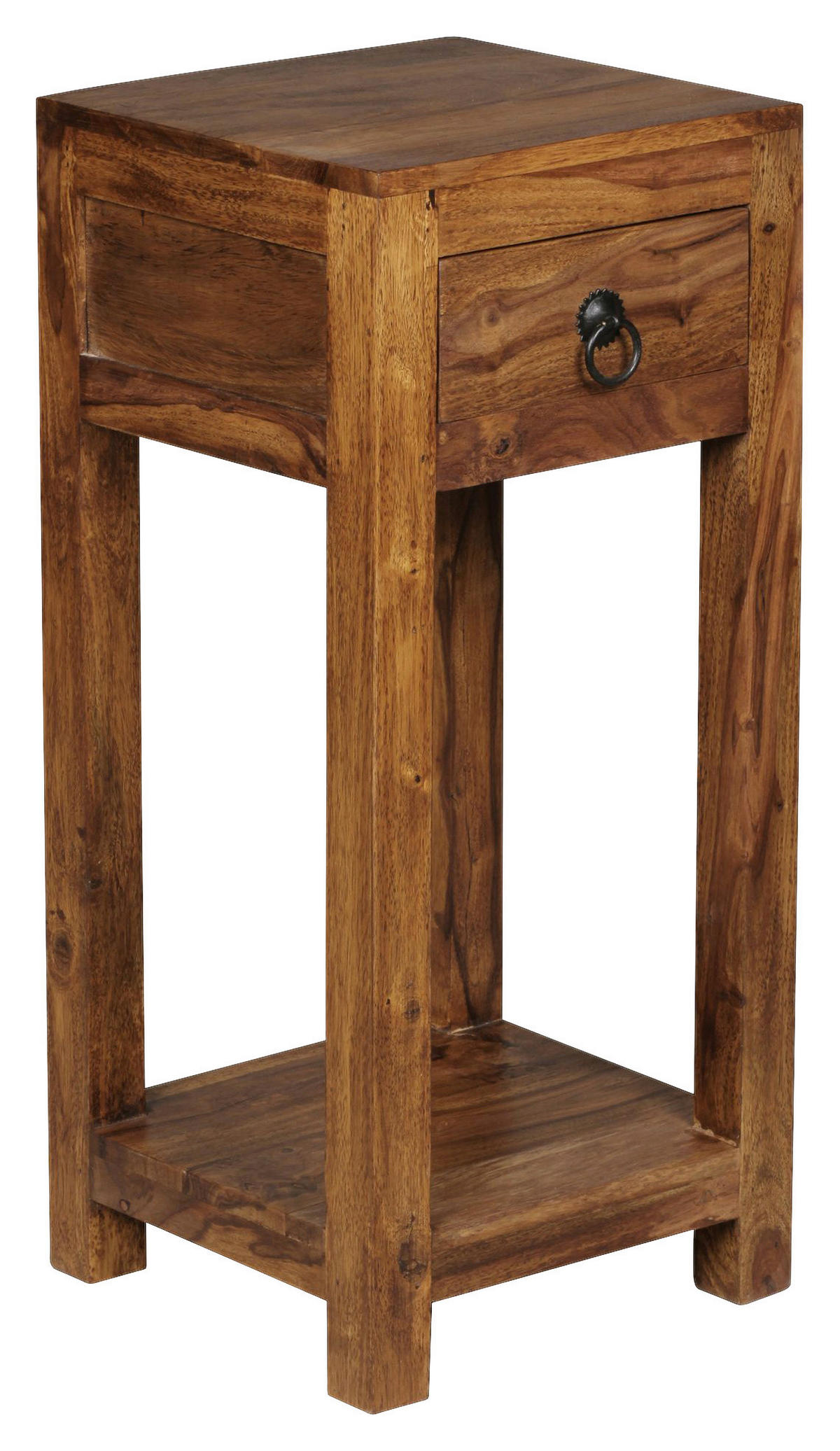 Telefontisch natur Echtholz B/H/T: ca. 30x68x30 cm Telefontisch - natur (30,00/68,00/30,00cm) - Wohnling