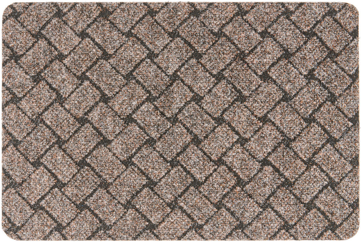 Fußmatte Tristan braun B/L: ca. 40x60 cm Tristan - braun (40,00/60,00cm)