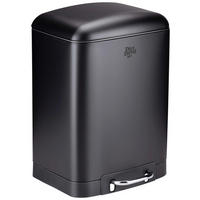 Dirt Devil Treteimer schwarz Edelstahl B/H/T: ca. 23x32,5x22,5 cm Treteimer 6l - schwarz (23,00/32,50/22,50cm) - Dirt Devil