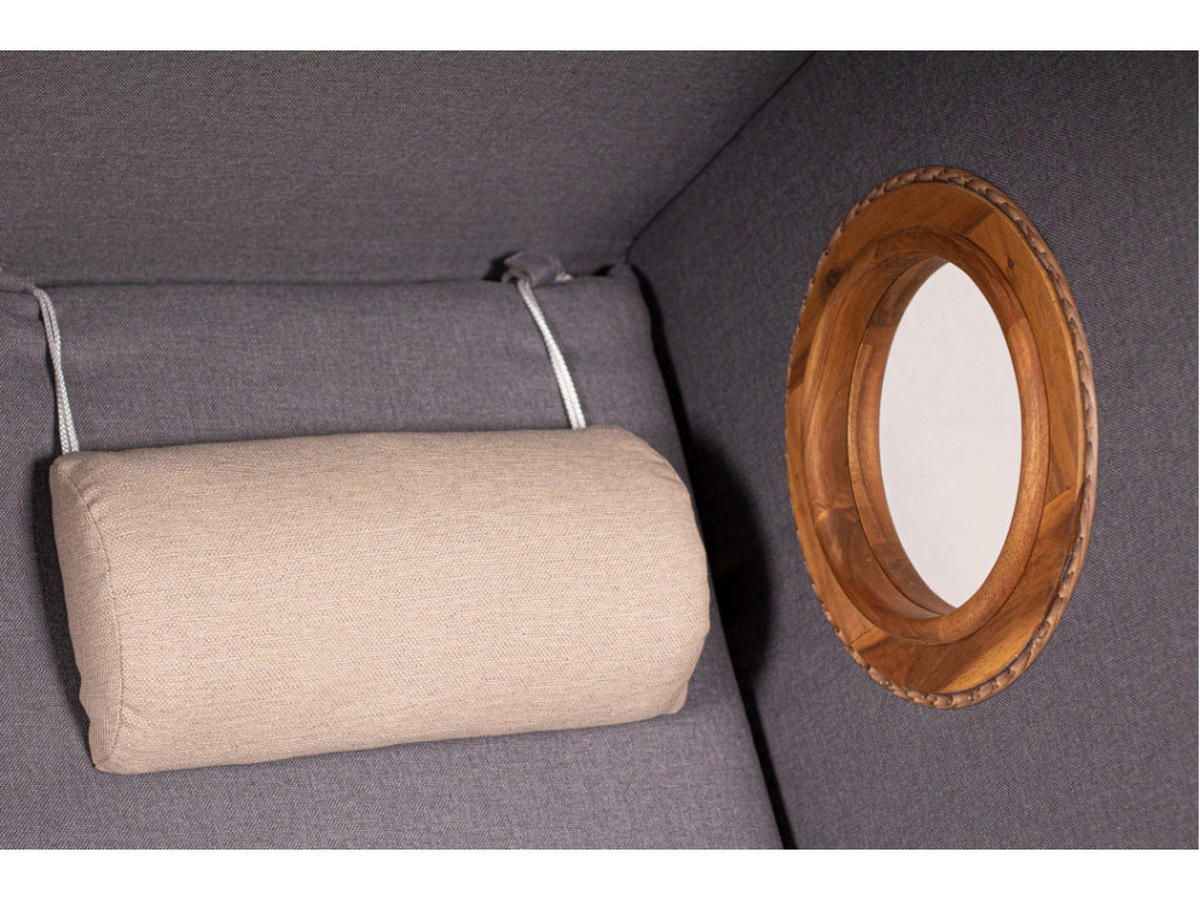 TRENDY by deVries Strandkorb Trend braun Polyester B/H/T: ca. 120x155x80 cm Trend - braun (120,00/155,00/80,00cm) - TRENDY by deVries