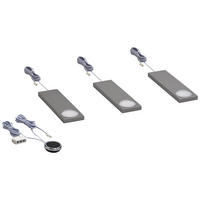 HÖLSCHER LED-Leuchten Cabinet Alu Alu B/H/T: ca. 19,5x1,25x11,2 cm Cabinet - weiß/Alu (19,50/1,25/11,20cm) - HÖLSCHER