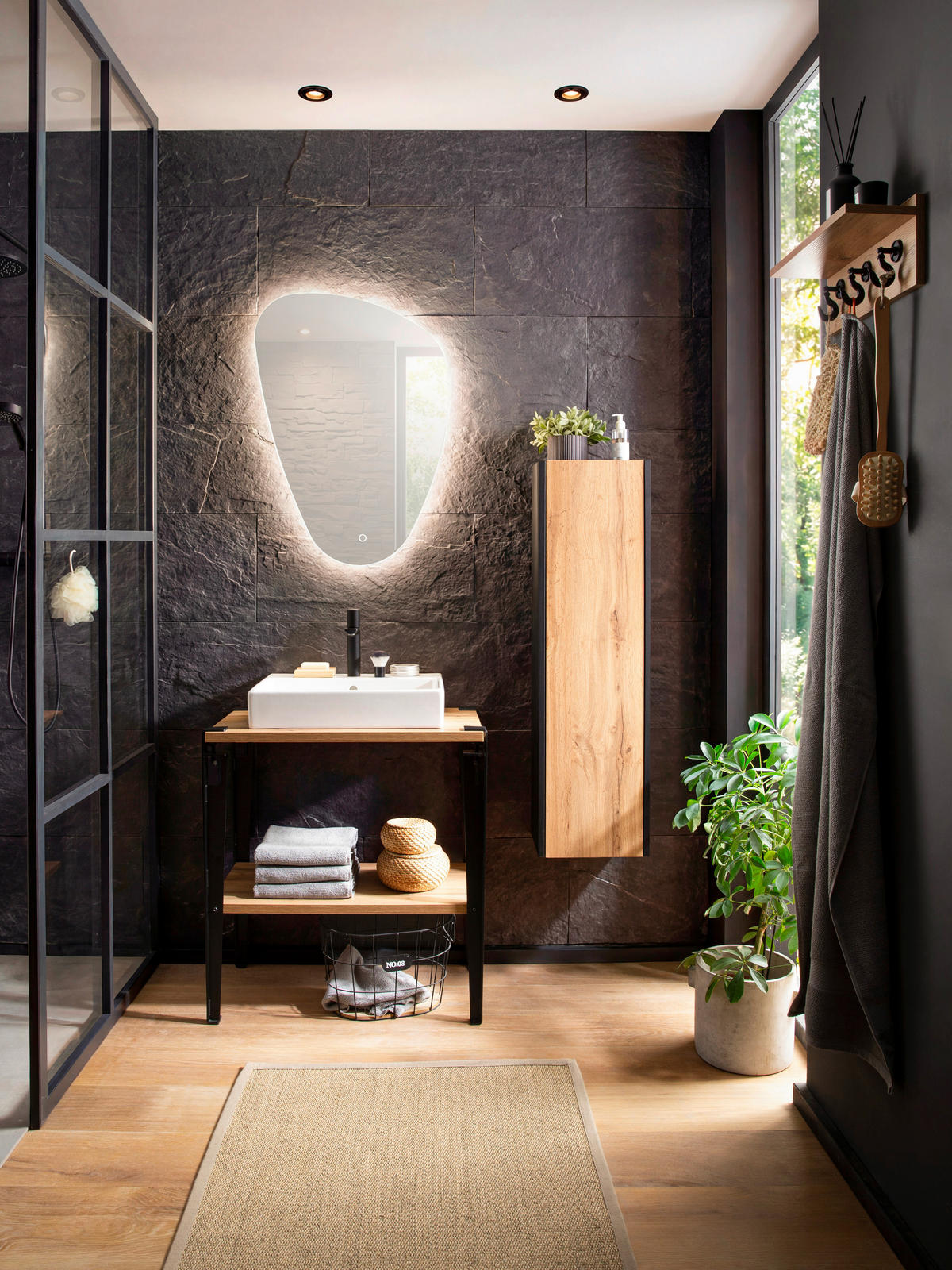 Paneel Tonder Eiche Nachbildung B/H/T: ca. 40,2x15,7x14,1 cm Tonder - Eiche (40,20/15,70/14,10cm) - Schildmeyer