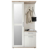 Garderobe Romance San-Remo Nachbildung Sibiu Lärche Nachbildung B/H/T: ca. 100x195x38 cm Romance - (100,00/195,00/38,00cm)