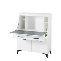 Sekretär Secret weiß matt B/H/T: ca. 98x124x42 cm Secret - weiß (98,00/124,00/42,00cm)