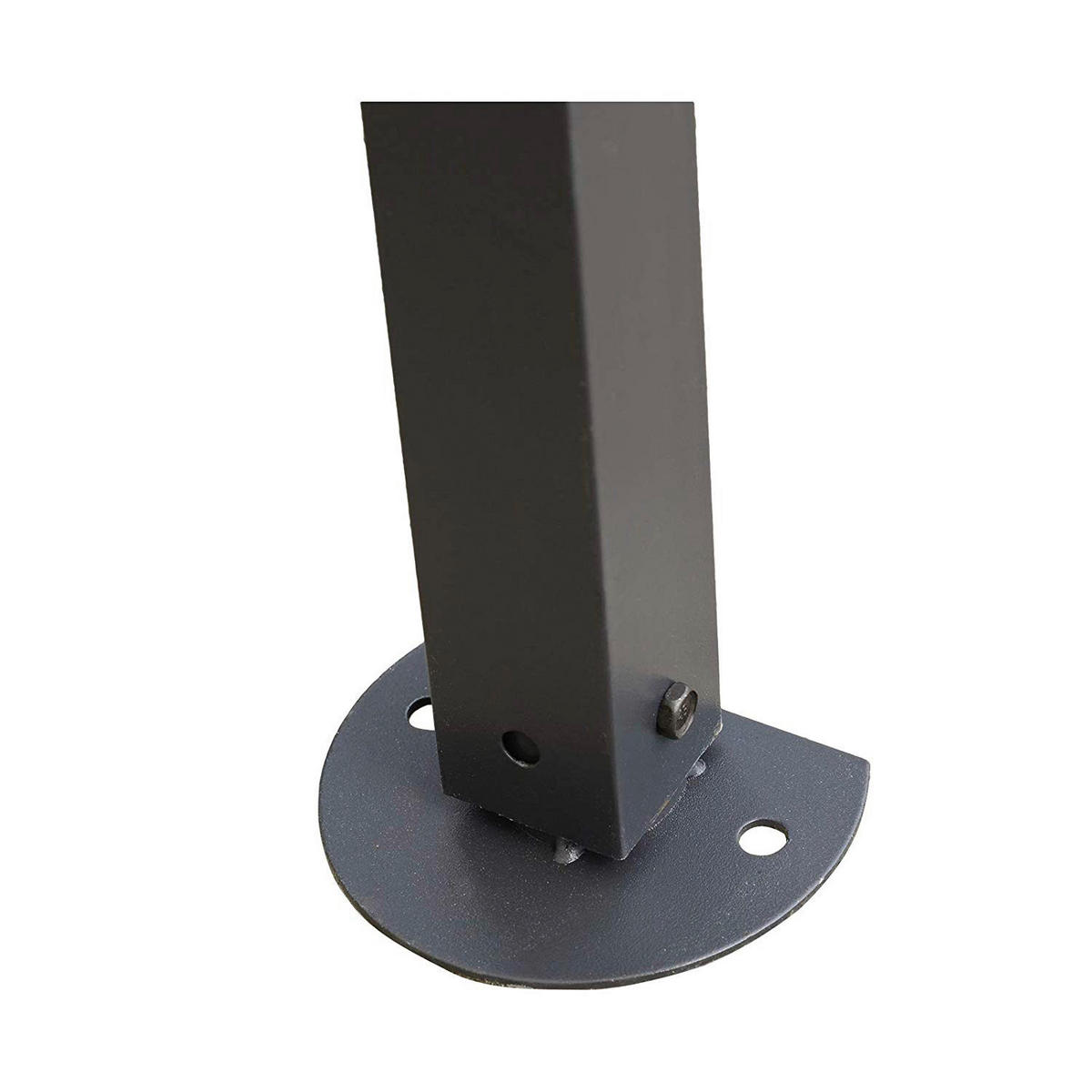 Outsunny Pavillon schwarz Stahl B/H/L: ca. 250x250x300 cm Pavillon - creme/schwarz (300,00/250,00/250,00cm) - Outsunny