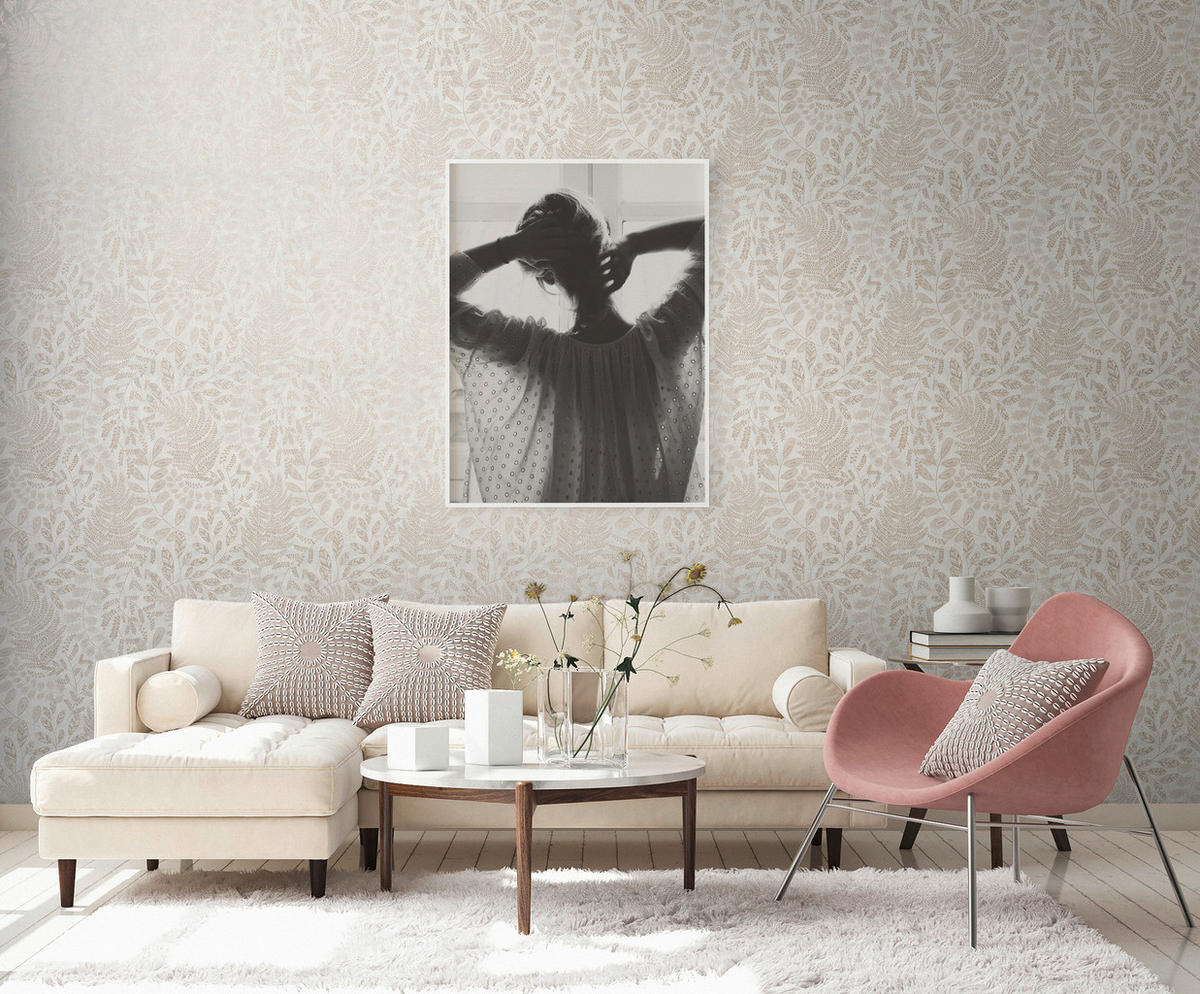 A.S.Création Vliestapete creme gold beige B/H/D: ca. 53x1005x8,3 cm Vliestapete - beige/gold (8,30/1005,00cm) - A.S.Creation