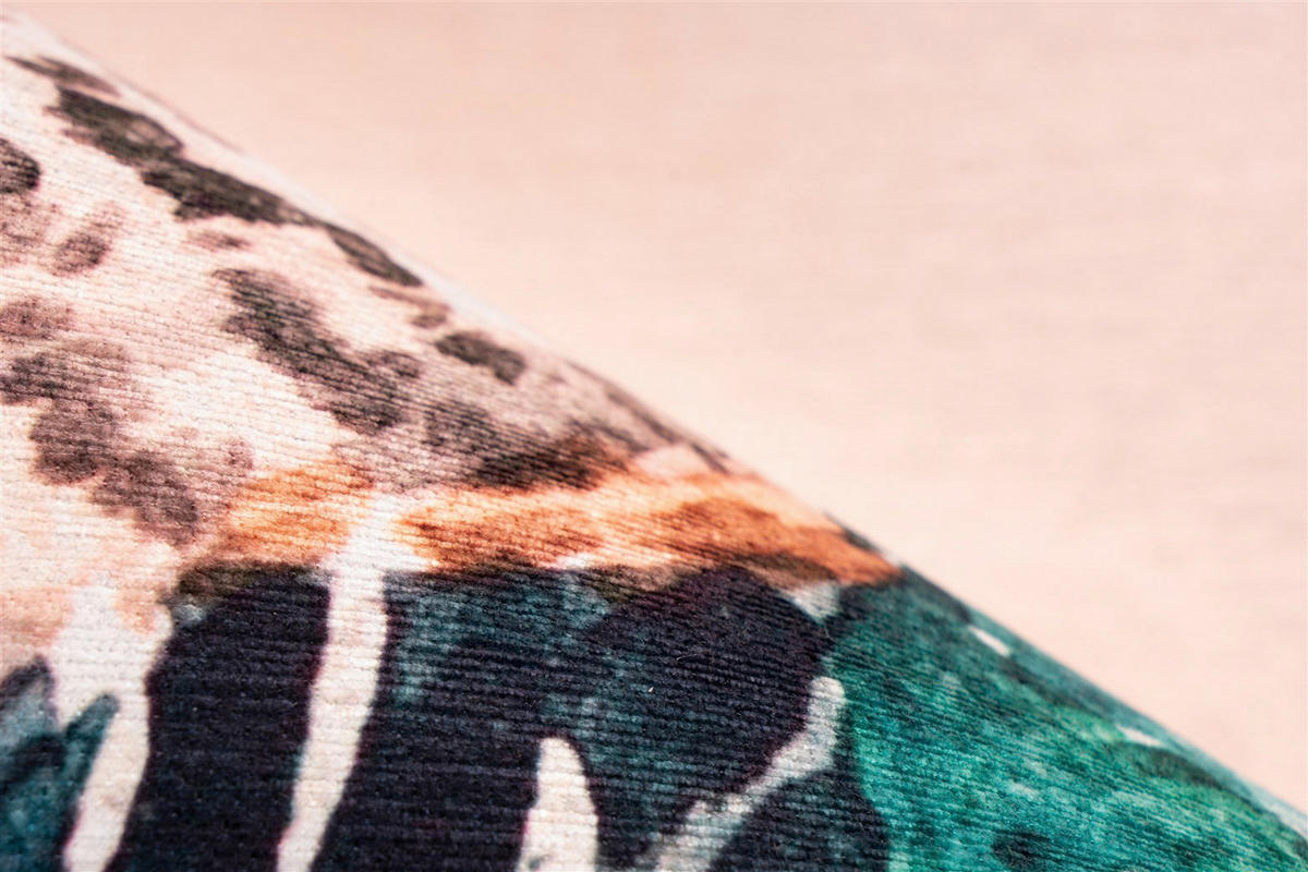 Kenda Sand Flachgewebeteppich Blossom 125 creme B/L: ca. 80x150 cm Blossom 125 - creme/mehrfarbig (80,00/150,00cm) - Kenda Sand