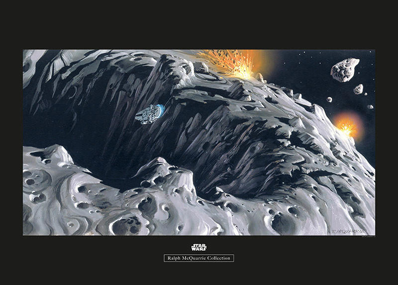 Komar Poster Star Wars Classic RMQ Asteroid Star Wars - Intro B/L: ca. 70x5 günstig online kaufen