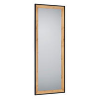 Mirrors&More Rahmenspiegel BRANDA Eiche Artisan B/H/T: ca. 50x150x2,7 cm BRANDA - Eiche (50,00/150,00/2,70cm) - Mirrors&More