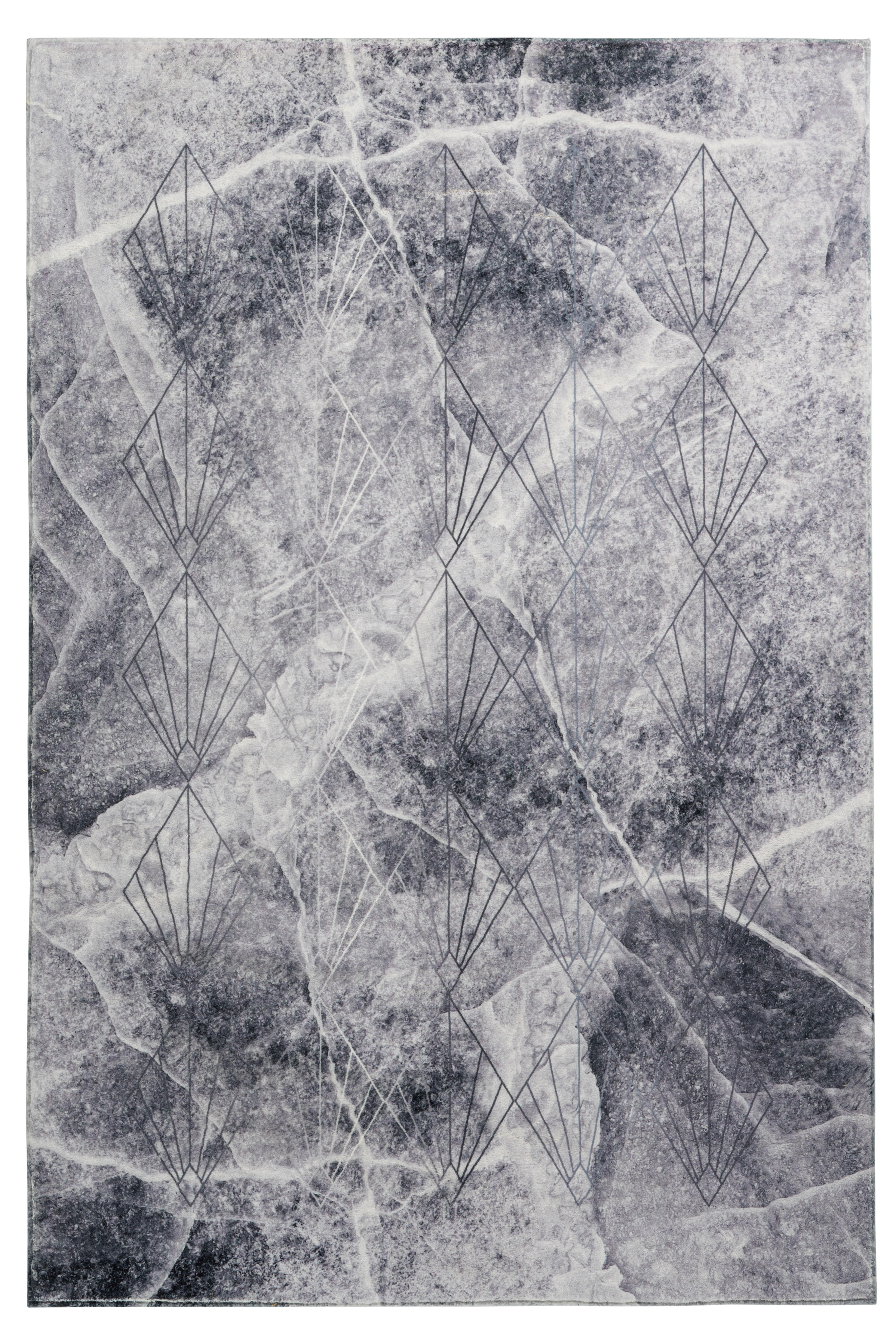 Teppich My Tiles Grau B/l: Ca. 120x170 Cm My Tiles - grau (120,00/170,00cm)