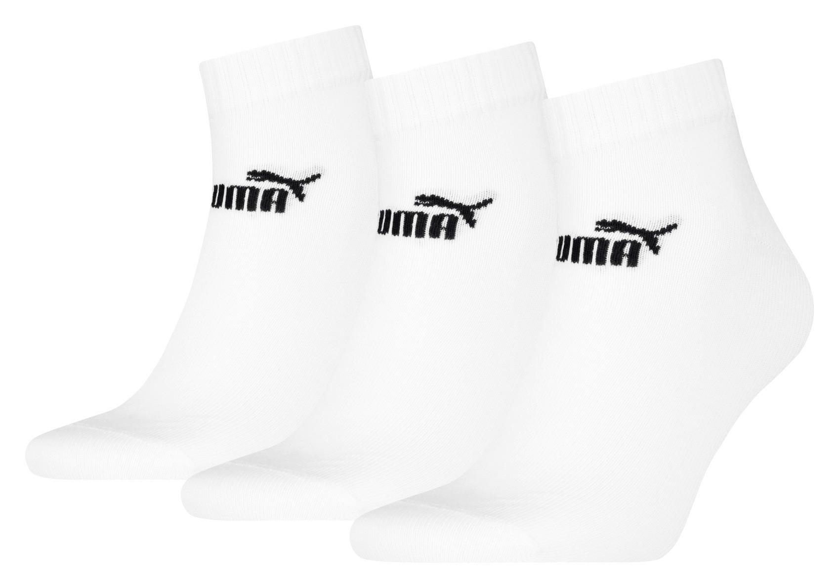 Damen & Herren-Socken Puma weiß 3 Packstücke Größe 39-42 Puma - weiß - Puma