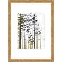 Bilderrahmen Eiche Holz B/H/L: ca. 21x29,7x2 cm Holzrahmen_Modern 21x29,7 - Eiche (2,00/21,00/29,70cm)