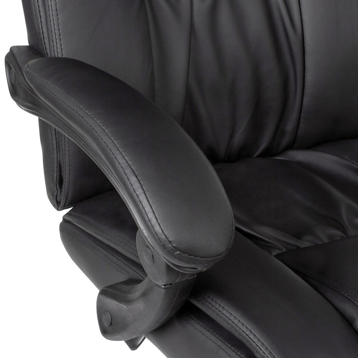 Drehstuhl schwarz Bürostuhl - schwarz (67,00/127,00/67,00cm) - Amstyle