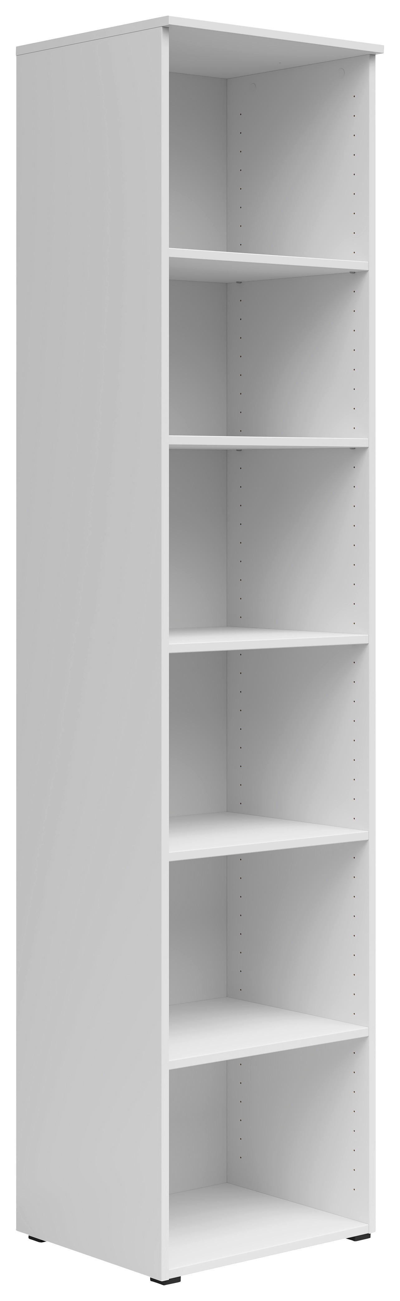 Regal Multi-Stauraum Typ 19 weiß B/H/T: ca. 45x195x40 cm Multi-Stauraum Typ 19 - weiß (45,00/195,00/40,00cm)
