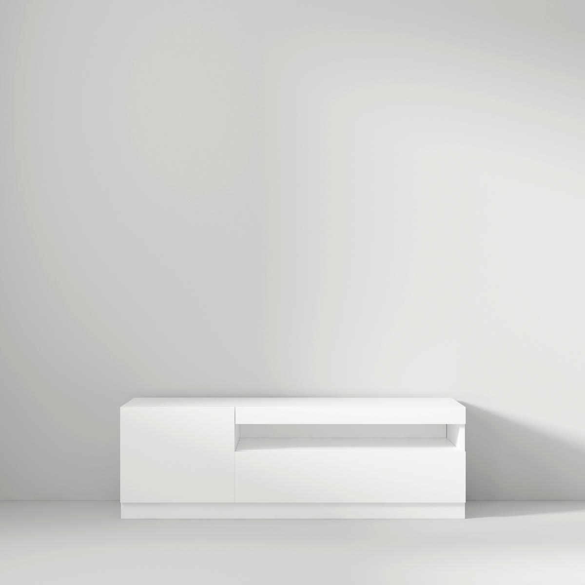 TV-Lowboard 9482 weiß B/H/T: ca. 120x40x37 cm 9482 - weiß (120,00/40,00/37,00cm) - moebel17