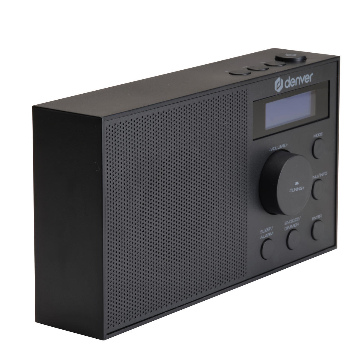 Denver DAB+ Radio DAB-51B schwarz DAB-51B - schwarz (18,00/10,00/5,00cm) - Denver