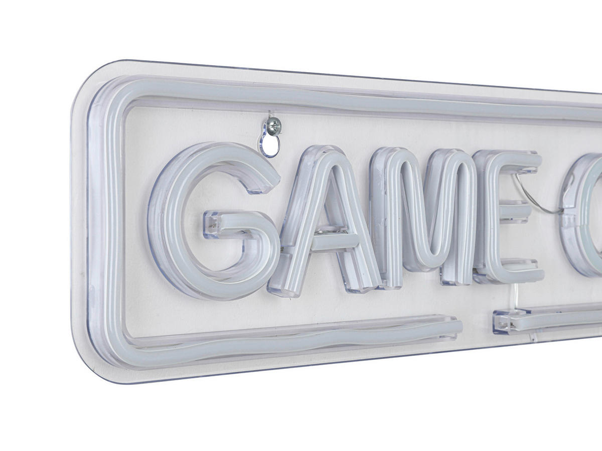 Nolo LED-Neon_Wandleuchte Acryl B/H/L: ca. 14x1,6x39 cm LED-Neon-Wandleuchte_Game - (39,00/14,00/1,60cm) - Nolo