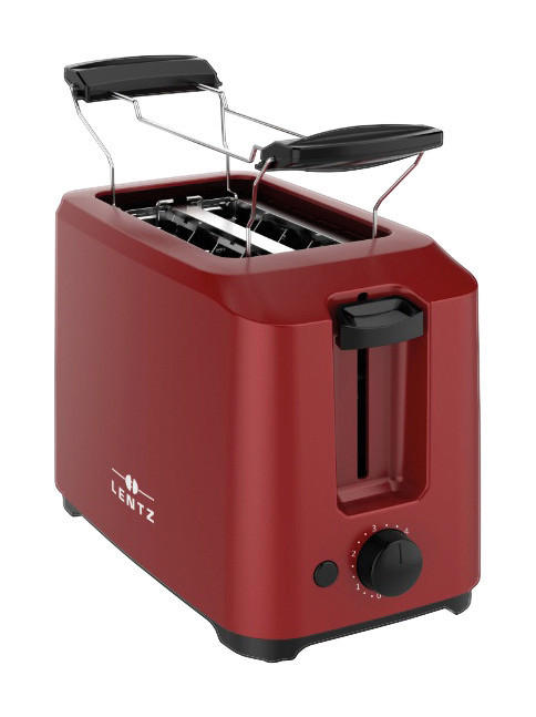 LENTZ Toastautomat 74220 rot schwarz Kunststoff Metall Toastautomat 74220 - rot/schwarz - Lentz
