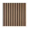 Wand-und Akustikpaneel braun L/B/H: ca. 52x52x1 cm pro Stück Akustikpaneel 52x52 Oiled Oak - braun (52,00/52,00/1,00cm)