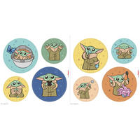 Komar Fenstersticker Grogu Padawan  Grogu Padawan B/L: ca. 30x30 cm Grogu Padawan - (30,00/30,00cm) - Komar