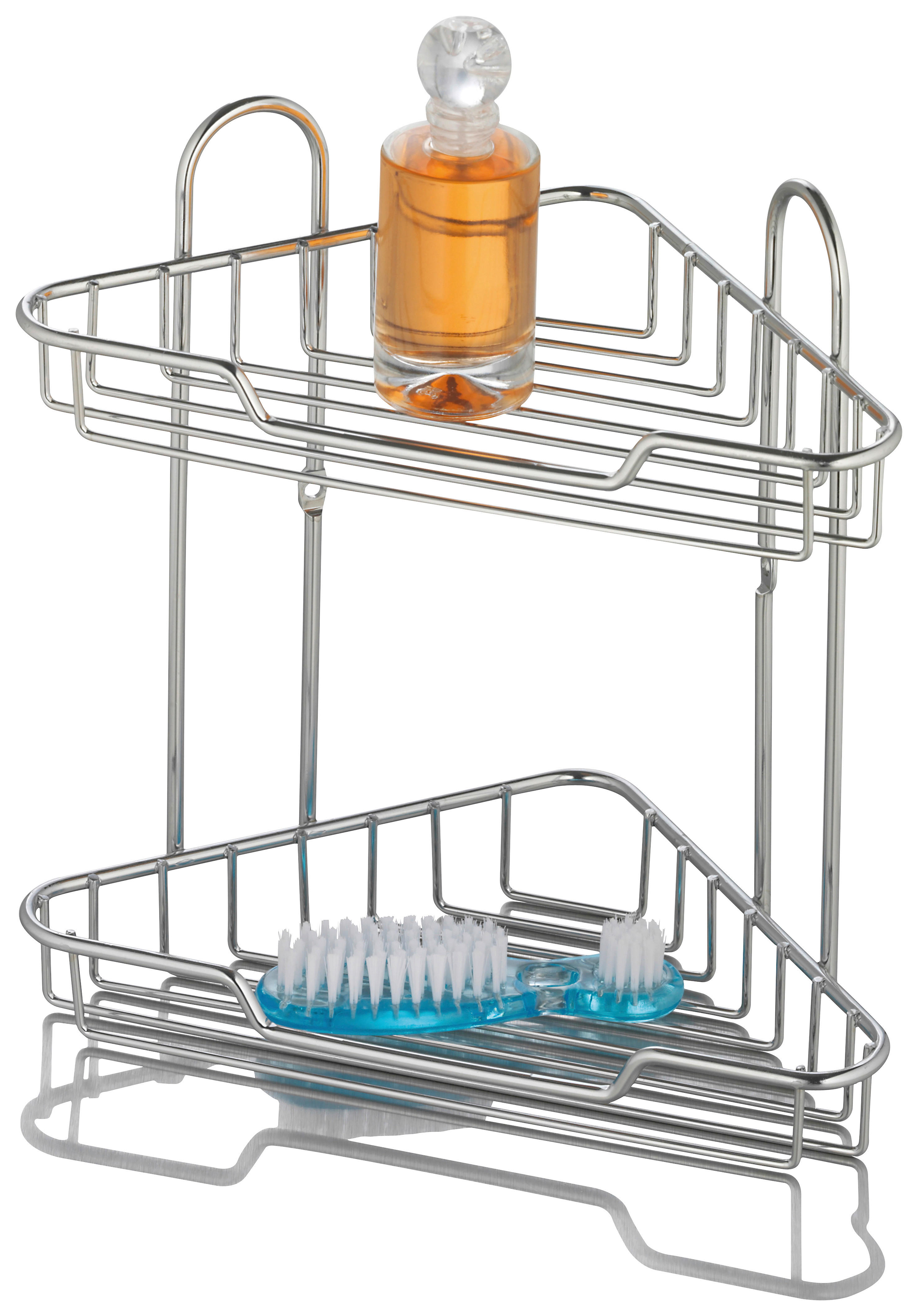 Thumbnail - Eckregal Chrom Chrom B/H/L: ca. 19x25x19 cm