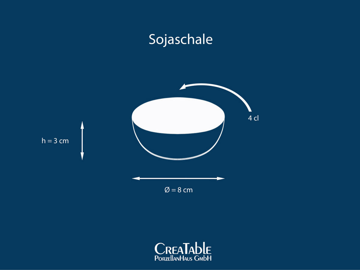 CreaTable Dipschalen-Set Cascade grau Steinzeug Cascade - grau - CreaTable