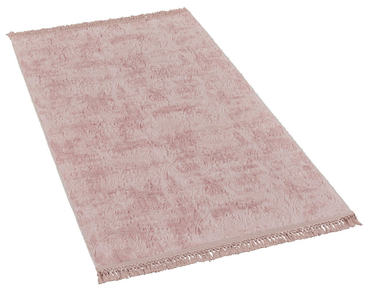 Webteppich Nevra B/L: ca. 60x90 cm Nevra - rosa (60,00/90,00cm)