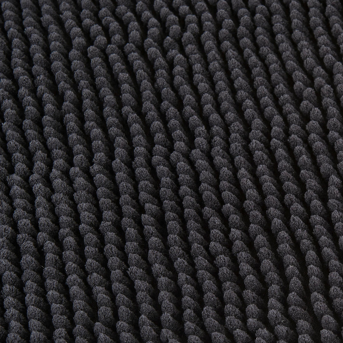 Badematte Badematte_Chenille 44x67cm schwarz - schwarz (44,00/67,00cm)