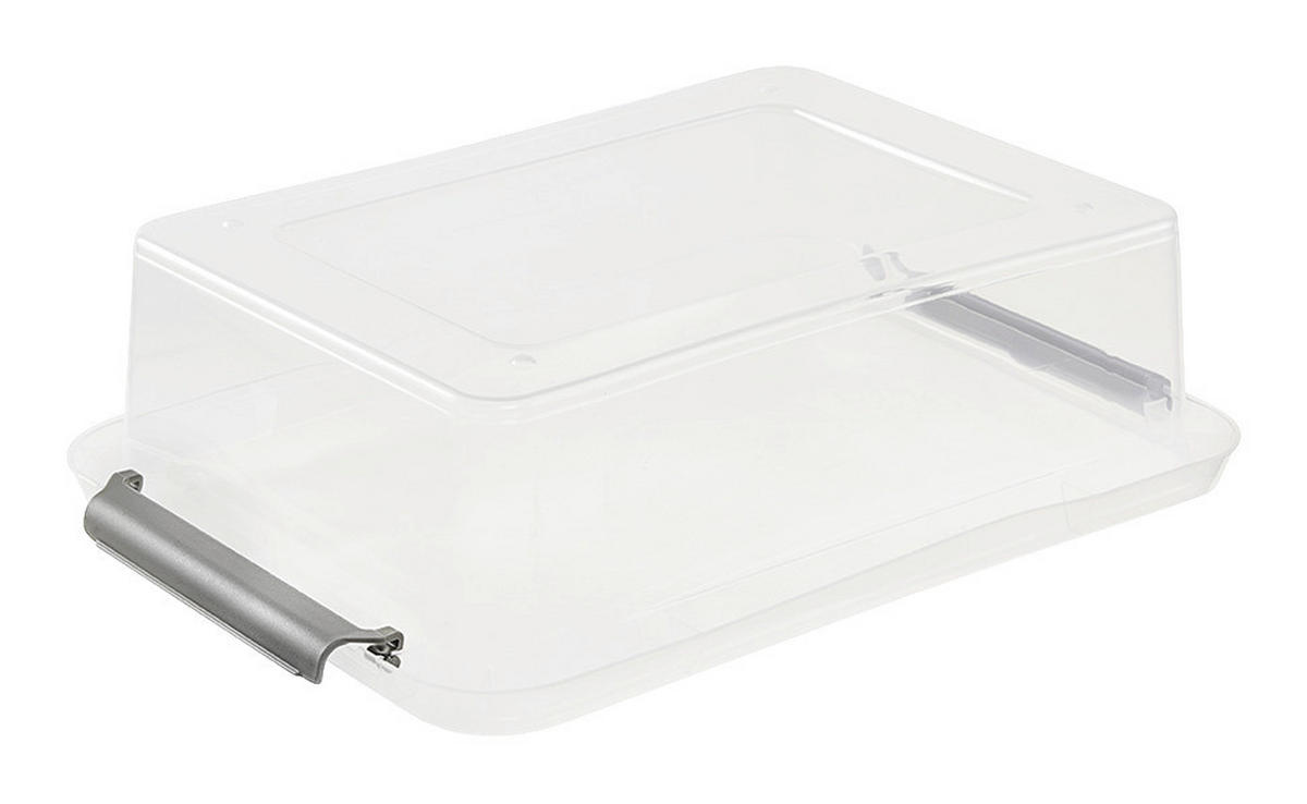 keeeper Clip-Box transparent B/H/L: ca. 39x29x11 cm Clipbox_Larissa 8,5l - transparent (11,00/39,00/29,00cm) - keeeper