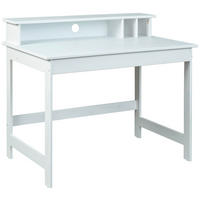 Schreibtisch Hilda weiß B/H/T: ca. 110x76x69 cm Hilda - weiß (110,00/76,00/69,00cm) - Inter Link