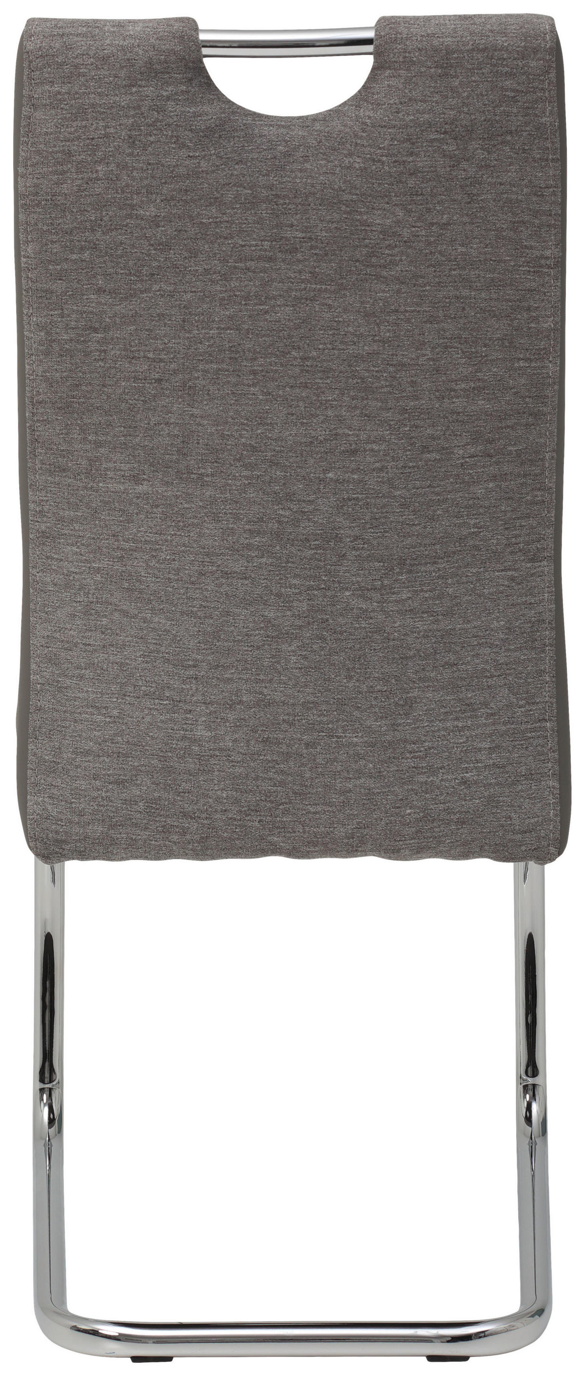 Schwingstuhl Alina 2er Set grau Kunstleder Stoff B/H/T: ca. 43x98x59 cm Alina 2er Set - grau (43,00/98,00/59,00cm) - Hela