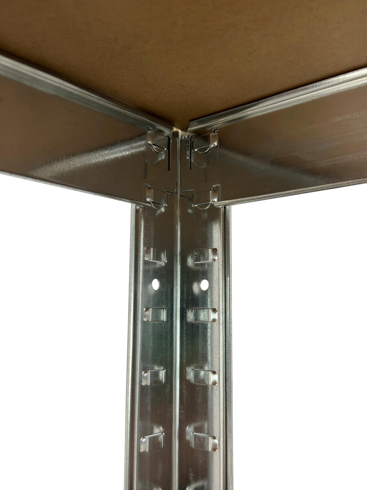 Schwerlaststeckregal verzinkt B/H/T: ca. 90x200x60 cm Schwerlaststeckregal 200x90x60cm V - verzinkt (90,00/200,00/60,00cm)