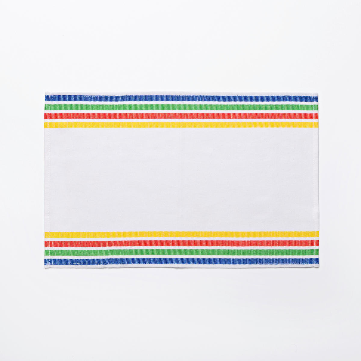 BENETTON Platzmattenset Rainbow multicolor Baumwolle B/L: ca. 30x45 cm Rainbow - multicolor (30,00/45,00cm) - BENETTON