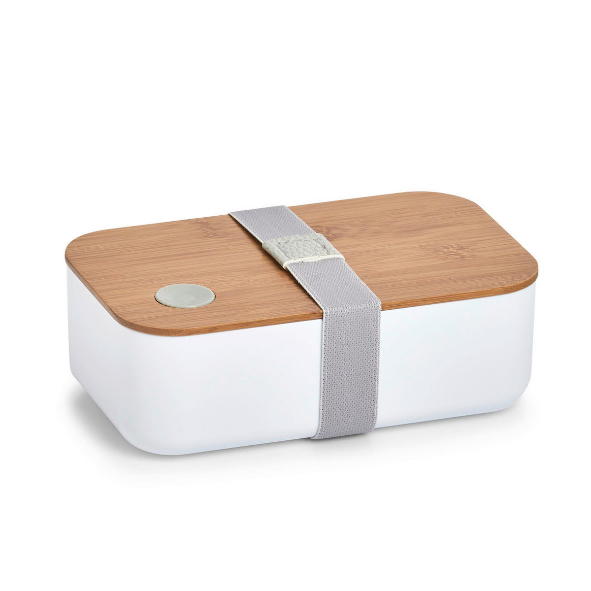 Zeller Lunch-Box weiß Lunch-Box - weiß (19,00/12,00/7,00cm) - Zeller