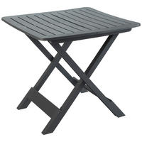 ProGarden Klapptisch Tevere anthrazit Polypropylen B/H/L: ca. 72x70x79 cm Tevere - anthrazit (79,00/72,00/70,00cm) - ProGarden
