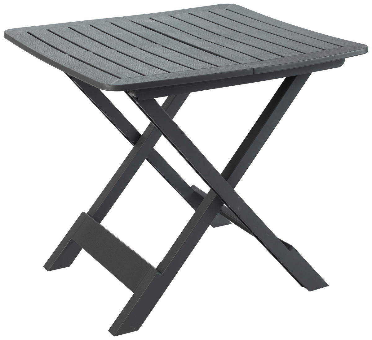 ProGarden Klapptisch Tevere anthrazit Polypropylen B/H/L: ca. 72x70x79 cm Tevere - anthrazit (79,00/72,00/70,00cm) - ProGarden