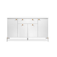 Sideboard Izmir Izmir Izmir Izmir Izmir Izmir weiß Kupfer B/H/T: ca. 158x90x36 cm Izmir Izmir Izmir Izmir Izmir Izmir - weiß/Kupfer (158,00/90,00/36,00cm)