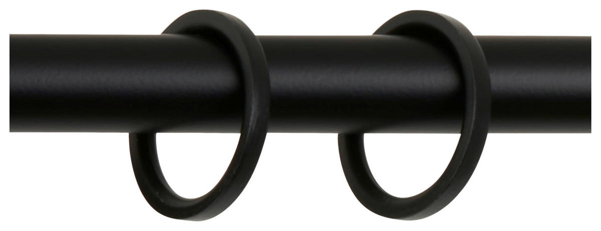 Stilgarnituren rillcube schwarz Metall ausziehbar von ca. 120 bis 210 cm 1.0 Läufe rillcube - schwarz - ondeco