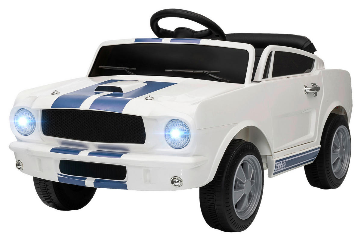 AIYAPLAY Kinder Elektroauto weiß B/H/L: ca. 51,5x46,5x97 cm Kinder_Elektroauto - weiß (97,00/51,50/46,50cm) - AIYAPLAY