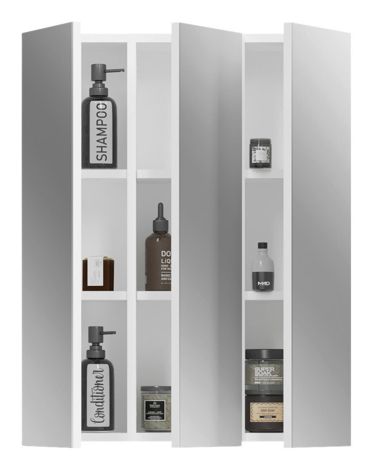 Spiegelschrank Michigan Eiche Eiche Viking Nachbildung B/H/T: ca. 60x76x20 cm Michigan - Eiche (60,00/76,00/20,00cm)