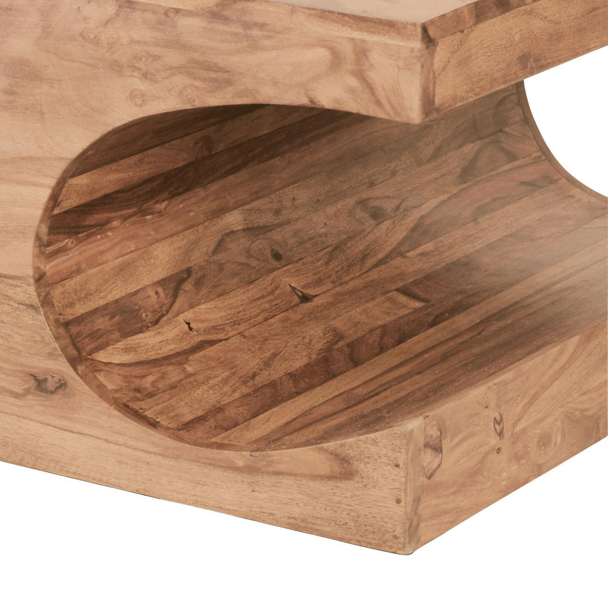 Couchtisch braun B/H/T: ca. 118x38x70 cm Couchtisch - braun (118,00/38,00/70,00cm) - Wohnling