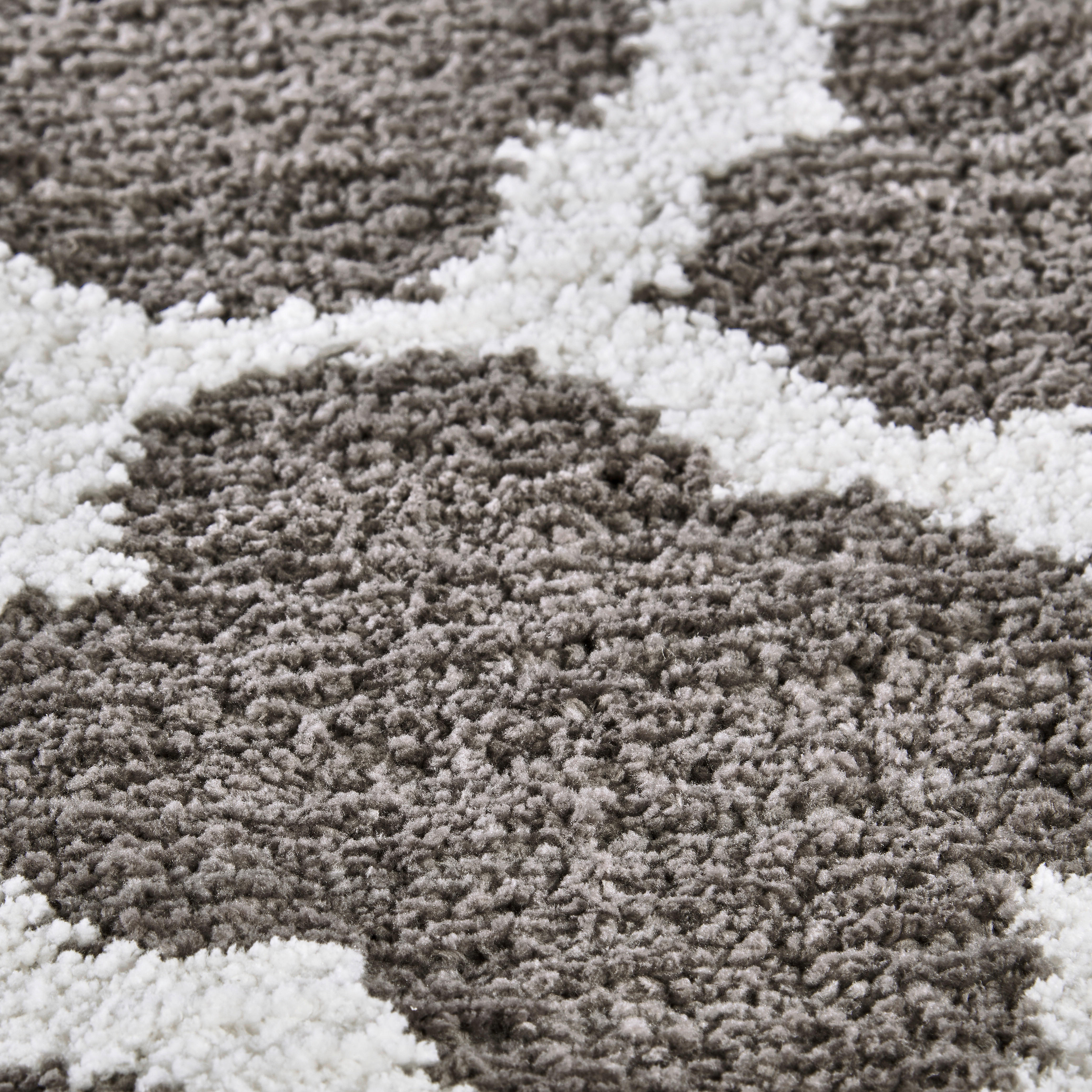 Badematte Badematte_Scandi 60x100cm - weiß/grau (60,00/100,00cm)