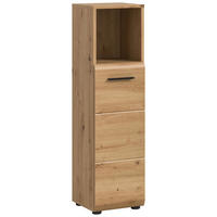 Schrank Ice Artisan Oak Nachbildung B/H/T: ca. 30x110x30 cm Ice - (30,00/110,00/30,00cm) - xonox.home