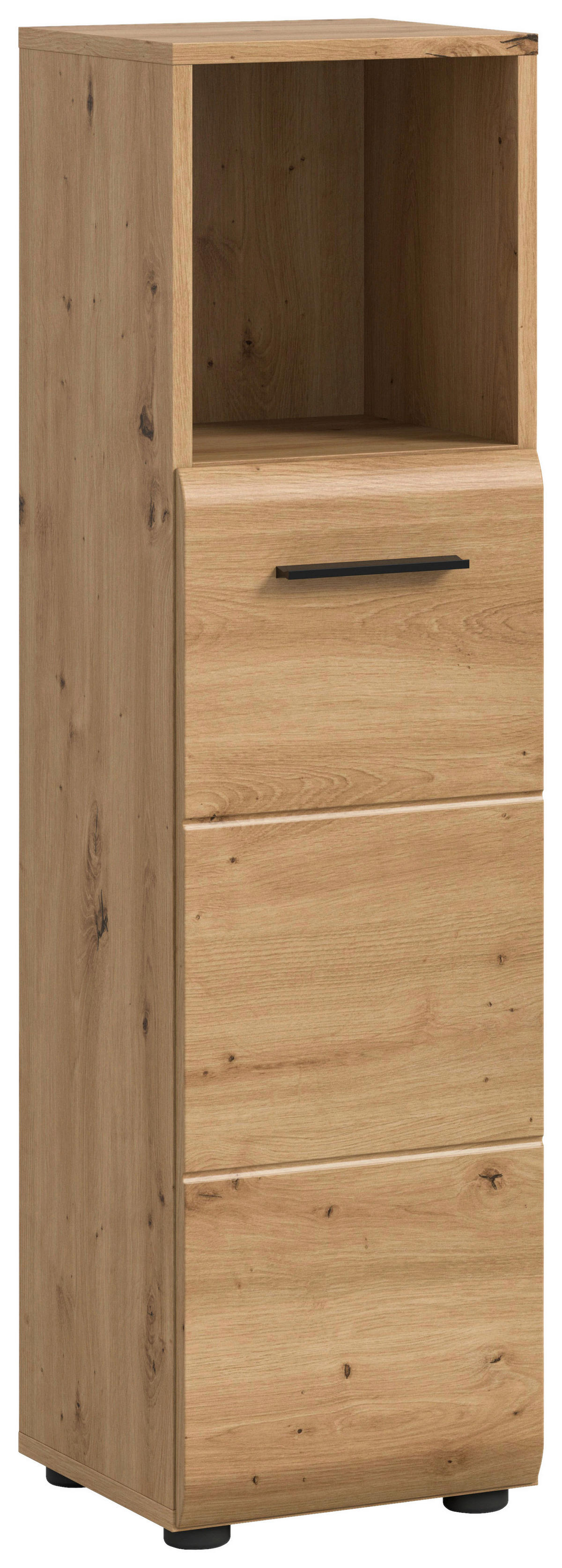 Schrank Ice Artisan Oak Nachbildung B/H/T: ca. 30x110x30 cm Ice - (30,00/110,00/30,00cm) - xonox.home