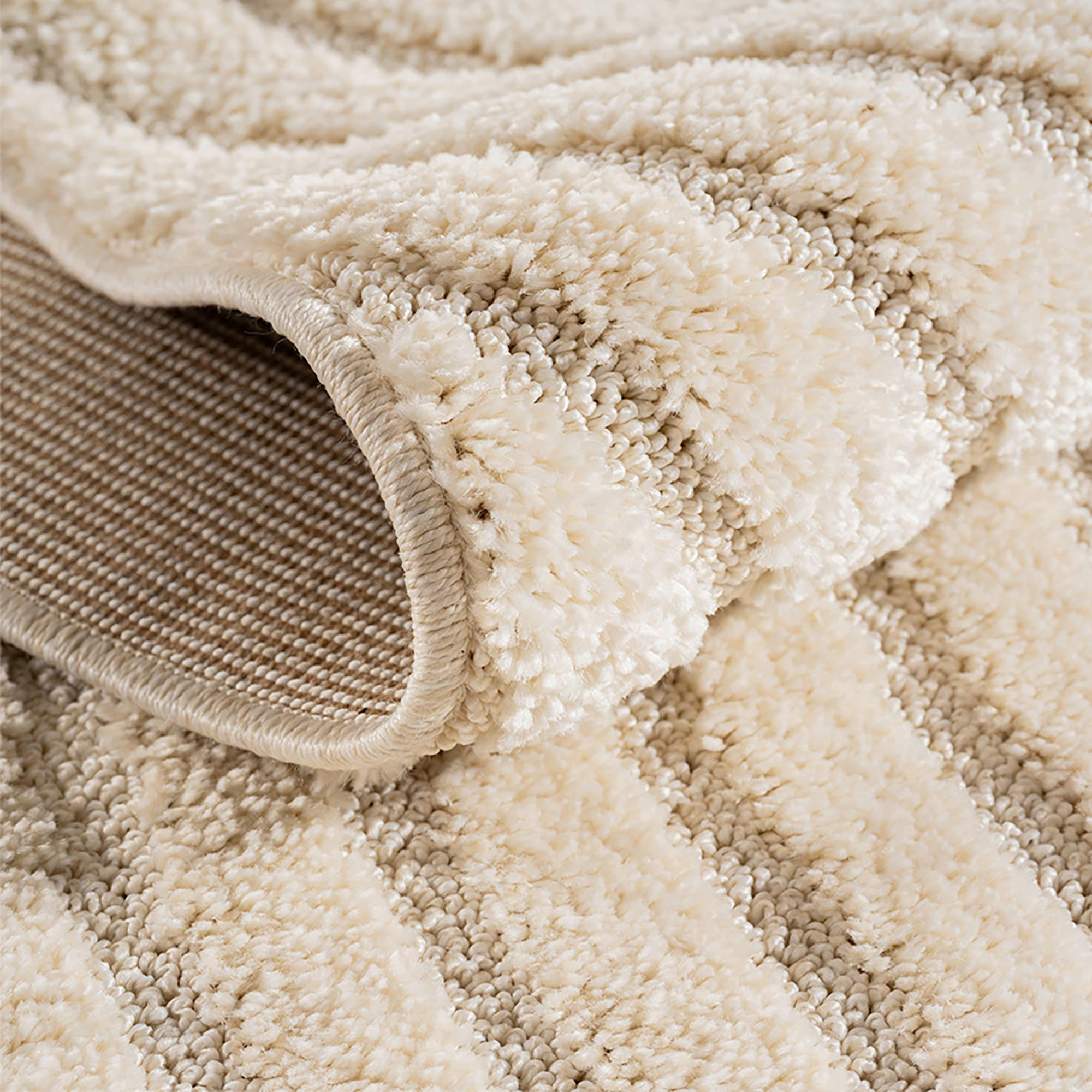 Thumbnail - Ayyildiz Kurzflorteppich ART creme B/H/L: ca. 80x0,8x250 cm