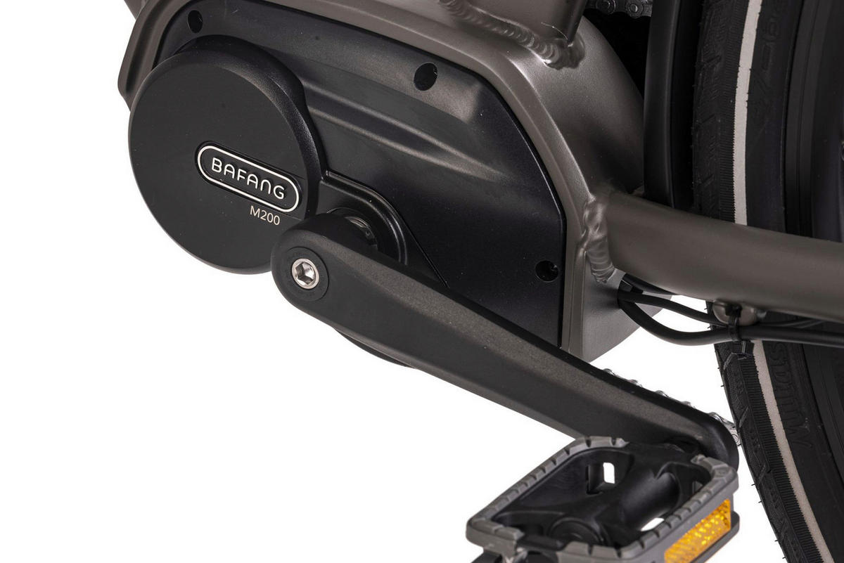 Hollandia Alu E-Cityrad Mantova Mantova 28'' 28 Zoll Rahmenhöhe 52 cm 7 Gänge grau grau ca. 250 W ca. 36 V ca. 28 Zoll Mantova - grau - Hollandia