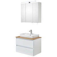 Badezimmer-Set Quickset 360 weiß glanz B/H/T: ca. 78x200x50 cm Quickset 360 - weiß (78,00/200,00/50,00cm) - Pelipal