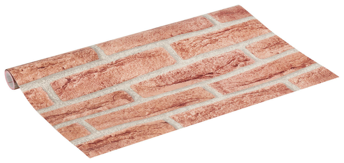 d-c-fix Dekofolie Steine Ahaus Steine rotbraun B/L: ca. 45x200 cm Steine - rotbraun (45,00/200,00cm) - d-c-fix