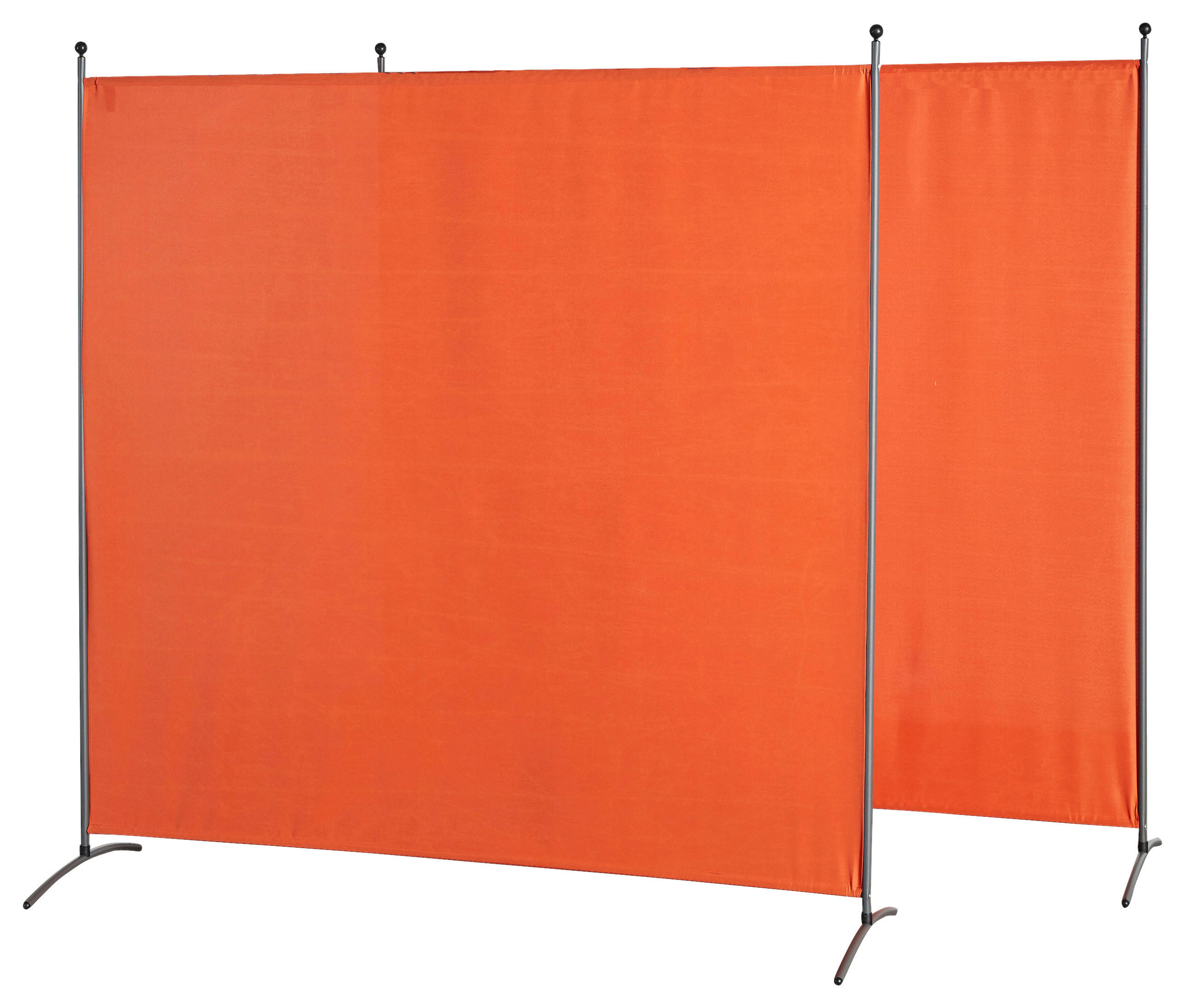 Grasekamp Doppelpack Stellwand terra Polyester-Mischgewebe B/H: ca. 180x180 cm